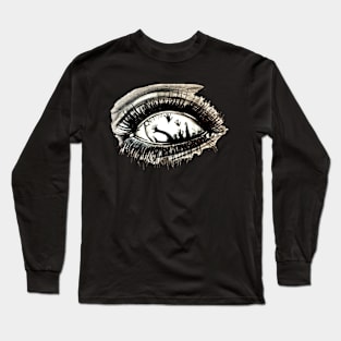 Zombie eye Long Sleeve T-Shirt